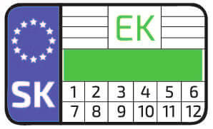 Easy Check Trnava STK - nalepka EK