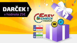 Read more about the article Darček v Easy Check (v hodnote 25€)