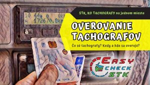 Read more about the article Overovanie tachografov bez starostí